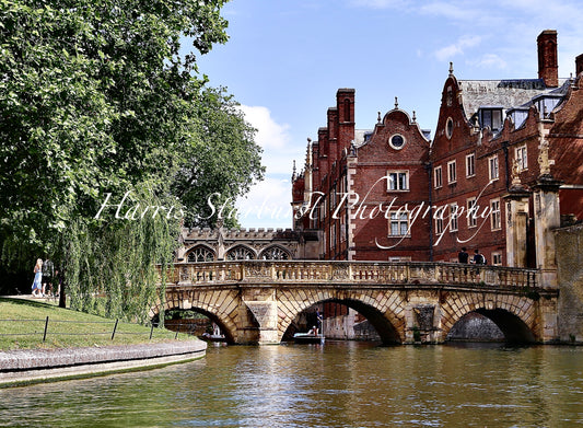 Cambridge, UK - St John's Old Bridge 1