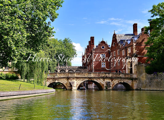 Cambridge, UK - St John's Old Bridge 2