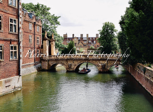 Cambridge, UK - St. John's Old Bridge 3